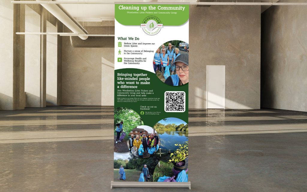 roller banner design